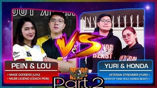 Part 2. Pein & Lou  VS. Yuri & Honda | Lou