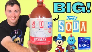 BIG Funko Soda Unboxing! D23 Expo Funko 3 Liter Baymax & More!