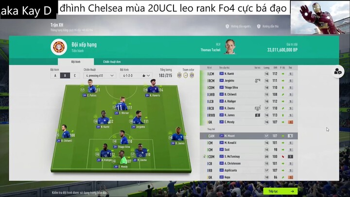 CHELSEA UCL20 len lỏi giữa dàn cầu thủ mùa mới  #40