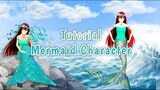 Mermaid Character Tutorial 🧜‍♀️✨ : Sakura School Simulator