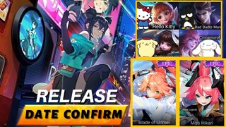 UPCOMING ANIME SKINS AND MLBB NEW COLLAB | NEW HERO RELEASE & MORE | MOBILE LEGEND