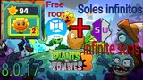 Plantas versus zombies 3 | Soles infinitos | Game Guardian