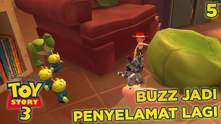 BUZZ JADI PENYELAMAT - TOY STORY 3 PART 5