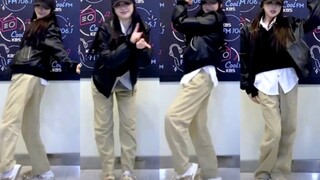 李彩演穿拖鞋现学现跳LESSERAFIM安提罚酒～