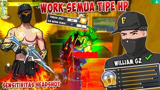 AWAS KENA BANNED❗ SENSITIVITAS HEADSHOT TERBARU SETELAH UPDATE 2023  || WORK ALL DEVICE ⚙ AUTO