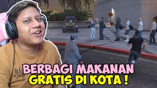 BERBAGI MAKANAN GRATIS SETELAH KEBAKARAN KOTA! - GTA V Roleplay