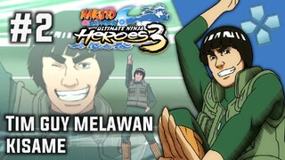 Naruto ultimate ninja heroes 3 PSP - part 2 - melawan kisame anggota Akatsuki