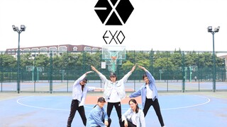 [Aili covers for love] EXO-"Electric Kiss" + "Love me right" high-quality passionate cover dance tea