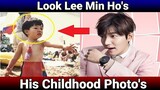 Look Lee Min Ho His Childhood Photo