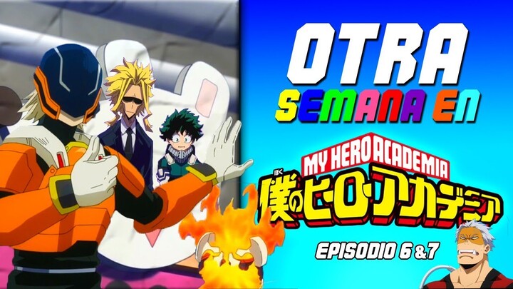 Hongos Alucinógenos | Otra semana en Boku no Hero Academia S1 E6&7