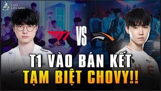 TẠM BIỆT CHOVY !! FAKER CÙNG T1 TIẾN VÀO BÁN KẾT - TỔNG HỢP T1 vs HLE BÁN KẾT CKTG 2021)