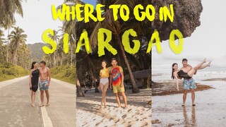 WHERE TO GO IN SIARGAO (DIY LAND TOUR + BUMILI NG LUPA) | WE DUET