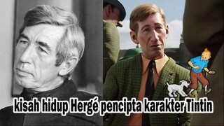 kisah hidup Hergé pencipta karakter Tintin