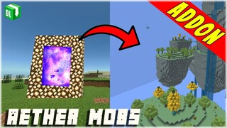 Aether Mobs in Overwold - Minecraft Bedrock Edition / MCPE