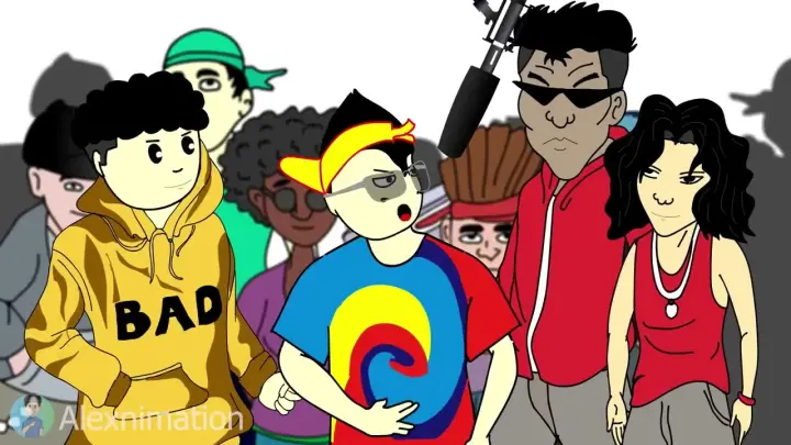 Rap Battle ( Alex_ Bogart vs Taguro Brothers ) _ Pinoy Animation