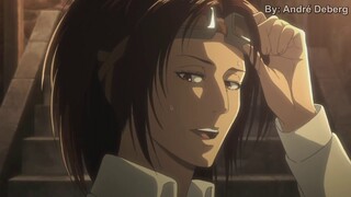 Shingeki No Kyojin: Hange humilha capachos do rei (DUBLADO)