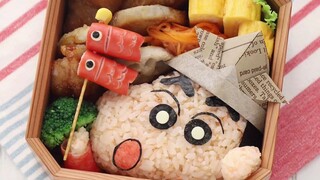 [Lunchbox Diary] Wajah sanggul Crayon Shin-chan pasti enak!