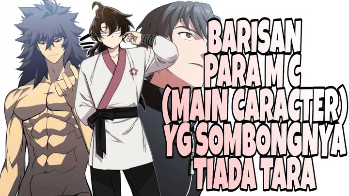 KARAKTER UTAMA TERSOMBONG DARI BERBAGAI MANHUA/MANHWA