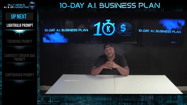 Billys-10-Day-A.I.-Business-Blueprint day 2 , part 7. Prompt Engineering - Part 2