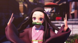 【鬼滅のMMD】禰豆子『橙ゲノム』