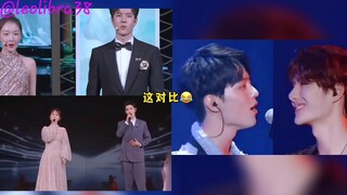 [BJYX] Them singing with others VS them singing to each other! 真 情侣合唱果然不一样 #yizhan #bjyx #博君一肖