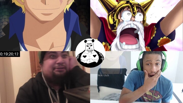 luffy meets sabo again in dressrosa reaction mashup - one piece