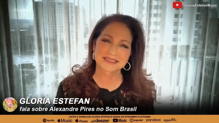 Gloria Estefan fala sobre Alexandre Pires no Som Brasil