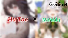 hu tao&nahida cover AI  | | GENSHIN IMPACT | |