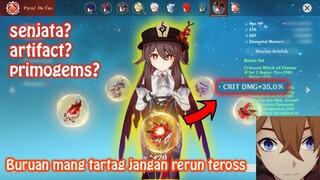 Hu Tao RERUN! | Persiapan yang mantab | Genshin Impact