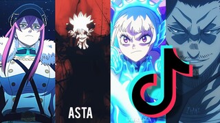 Black Clover Tiktok Edit Compilation / 𝙋𝘼𝙍𝙏  #1 /