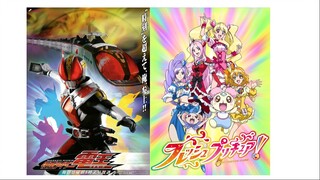 Fresh Precure X Kamen Rider Den-O Opening