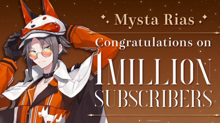 【Mysta Rias】Congratulations on reaching 1 million subscribers!