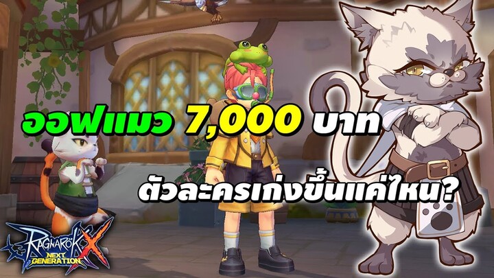 ออฟแมว 7,000 บาท ตัวละครเก่งขึ้นแค่ไหน? (Prontera Enchant $200) | Ragnarok X Next Generation (ROX)