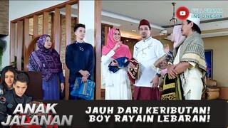 JAUH DARI KERIBUTAN! BOY RAYAIN LEBARAN! - ANAK JALANAN