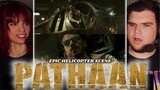 Pathaan AMAZING Shah Rukh Khan HELICOPTER SCENE REACTION - Shah Rukh Khan, John Abraham, Deepika P
