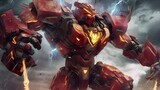 I traveled through time and space as a mecha storm red, and secretly helped the pilot fight monsters