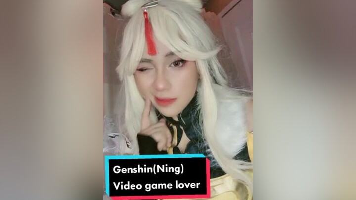 choose your character genshinimpact Ningguang  cosplay genshin ningguangcosplay gaming anime videog