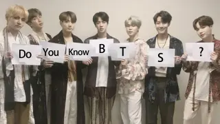 [BTS] Do You Know BTS?