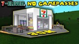 Roblox | Bloxburg May 20 2020 | No Gamepasses 7 Eleven Conveniece Store Cost 35K | Tapioca