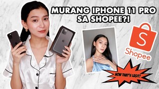 MURANG IPHONE 11 PRO SA SHOPEE (LEGIT BA?) | WE DUET