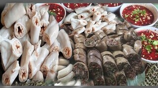 Thánh Tiết Canh,Thử Làm Lòng Dồi Tiết, Dồi Miến Ăn Và Tâm Sự Cây Thuốc Dạ Dày