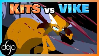 【火柴人】狐狸与骑士的较量——Kits vs Vike - A Kitsumii Fox Duel Animation #2 (by NotSoProish)