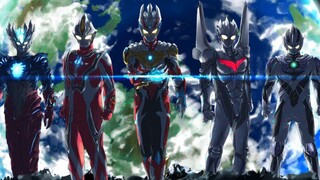 Datang dan rasakan kekuatan tempur terkuat Ultraman! Potongan campuran Ultraman super-pembakaran pam