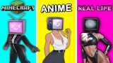 TV Girl but game vs Anime vs Real life
