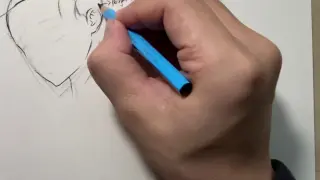 [Hand-painted] How to draw hair skills, the whole process is dry! !
