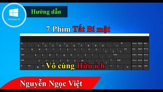 7 Phím tắt bí mật trên windows vô cùng hữu ích khi sử dụng máy tính