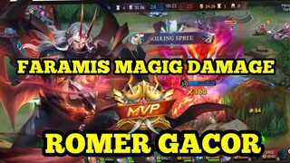 FARAMIS MAGIG DAMAGE 😈ROMMER GACOR