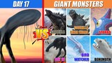 Day 17 vs Giant Monsters | SPORE
