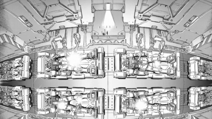 [Io akhirnya tidak perlu mengemudikan Zeon] Komik serial Gundam Thunder Zone AE Club paman menunjukk