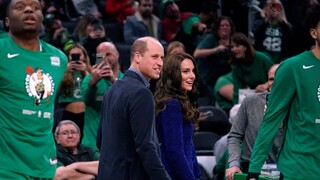 Royal couple attends Celtics game to cap first day of Boston visit